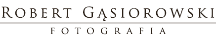 Robert Gąsiorowski - Fotografia - logo